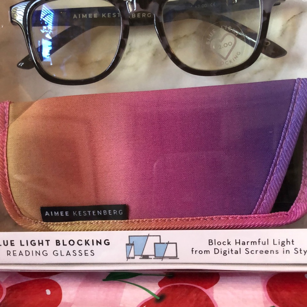 NEW In Box Aimee Kestenberg Blue Light Blocking Reading Glasses 2.0 - Picture 6 of 6